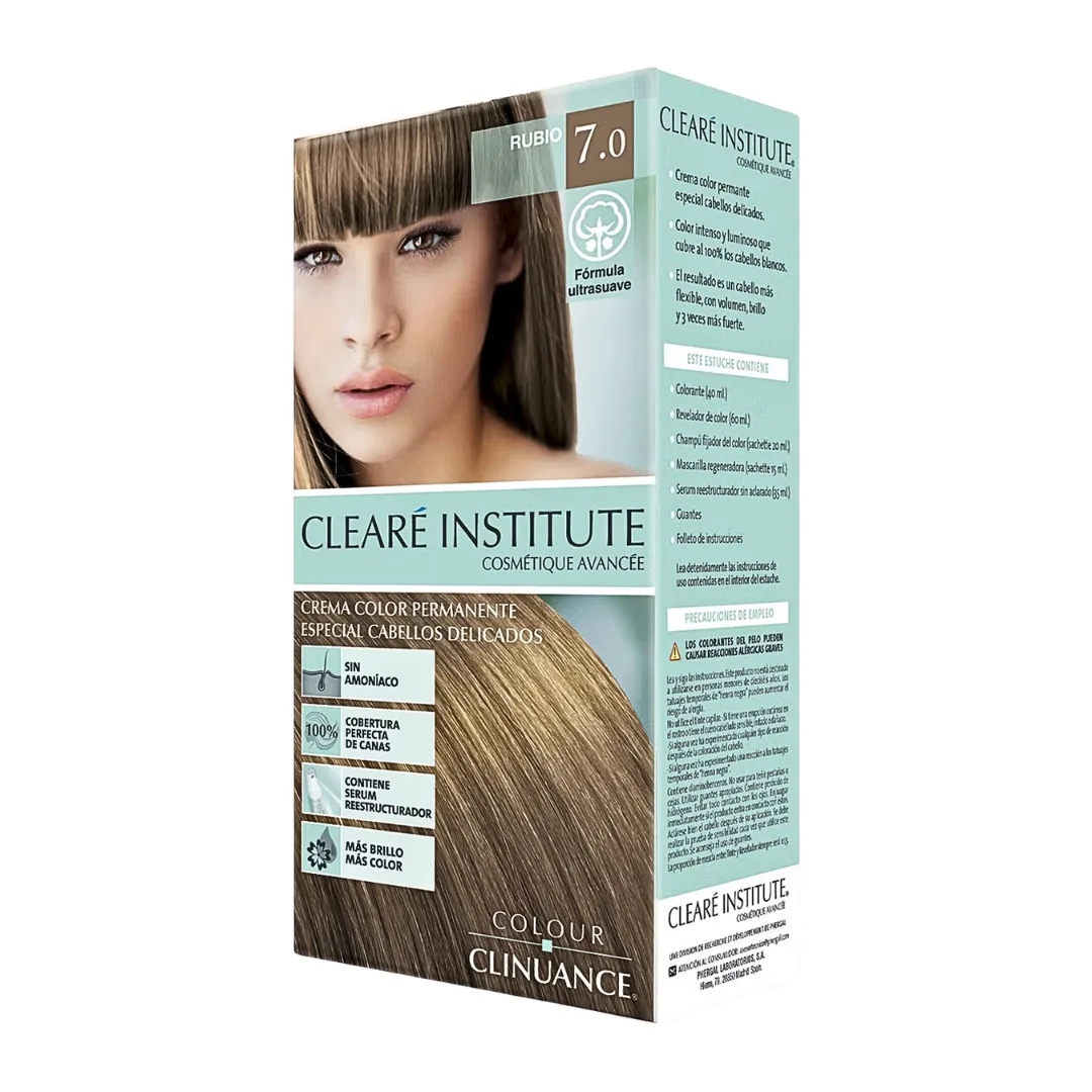 Cleare Institute Colour Clinaunce Permanente 7.0 170ml