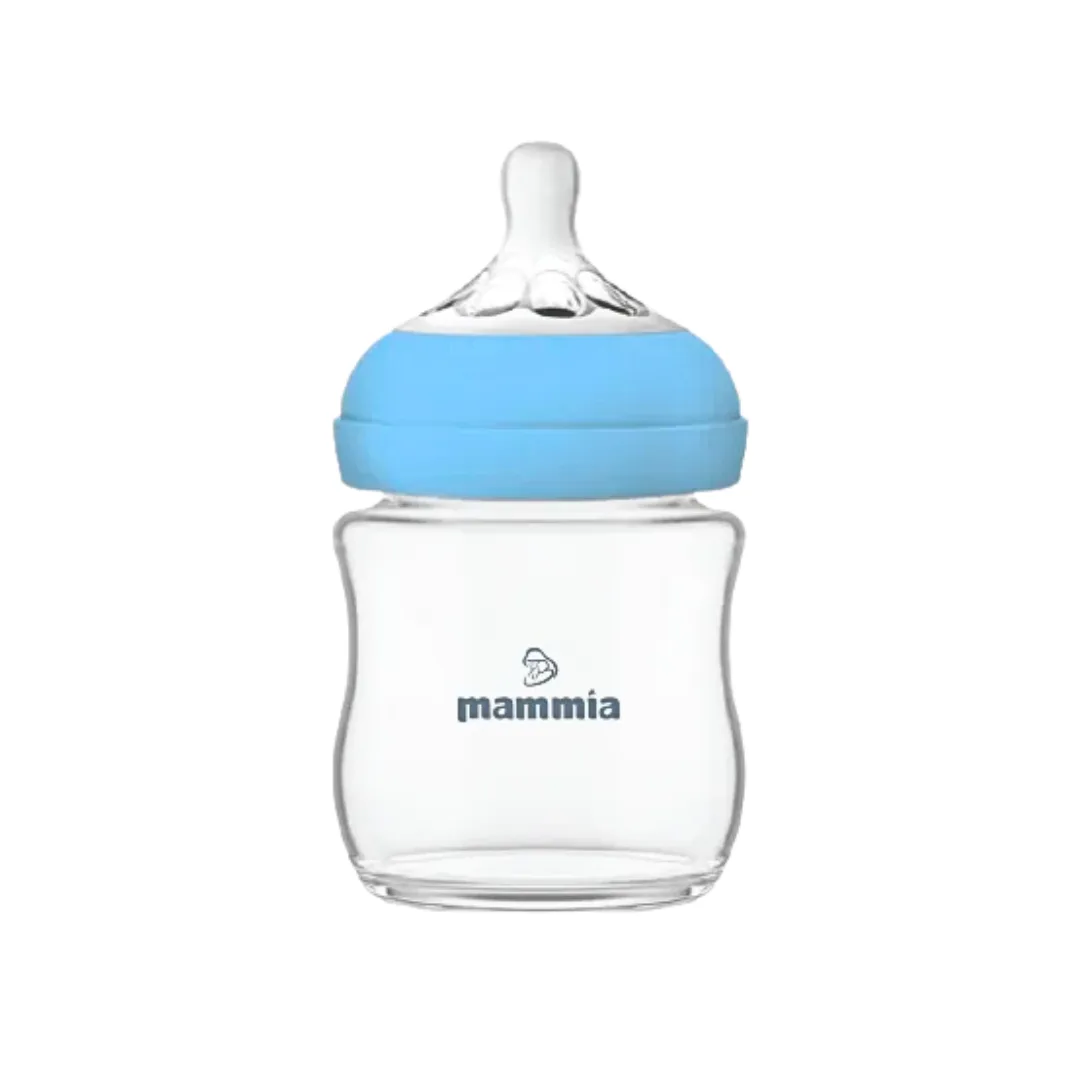 Mammia Biberon Natural Feeling 120ml Bleu