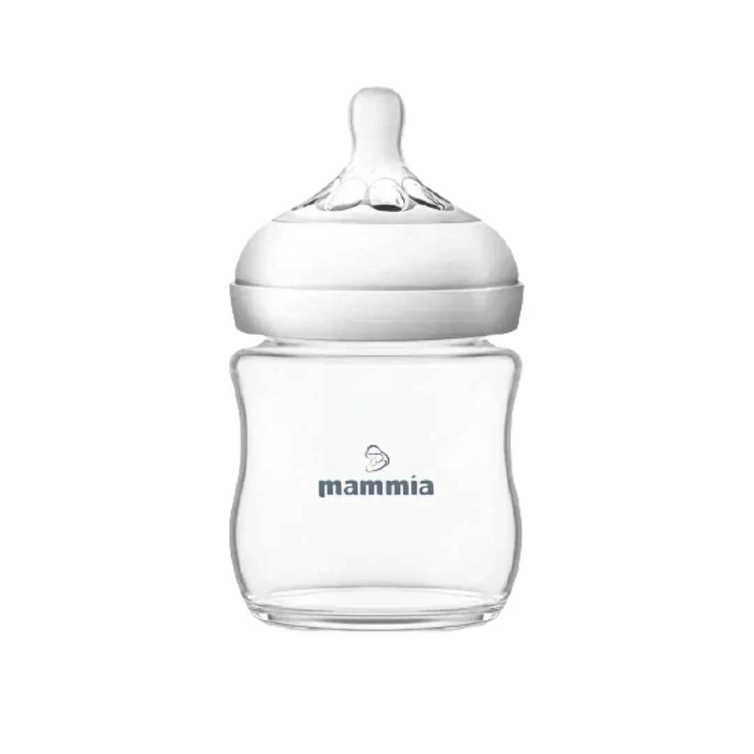 Mammia Biberon Natural Feeling 120ml Blanc