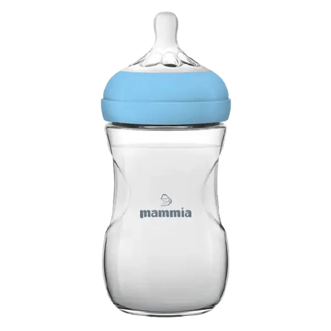 Mammia Biberon Natural Feeling 330ml Bleu