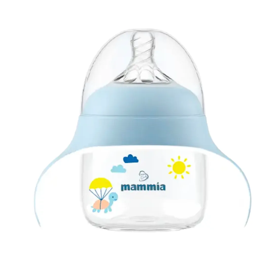 Mammia Biberon Evolutif 2 En 1 Avec Poignée Ergonomique 150ml