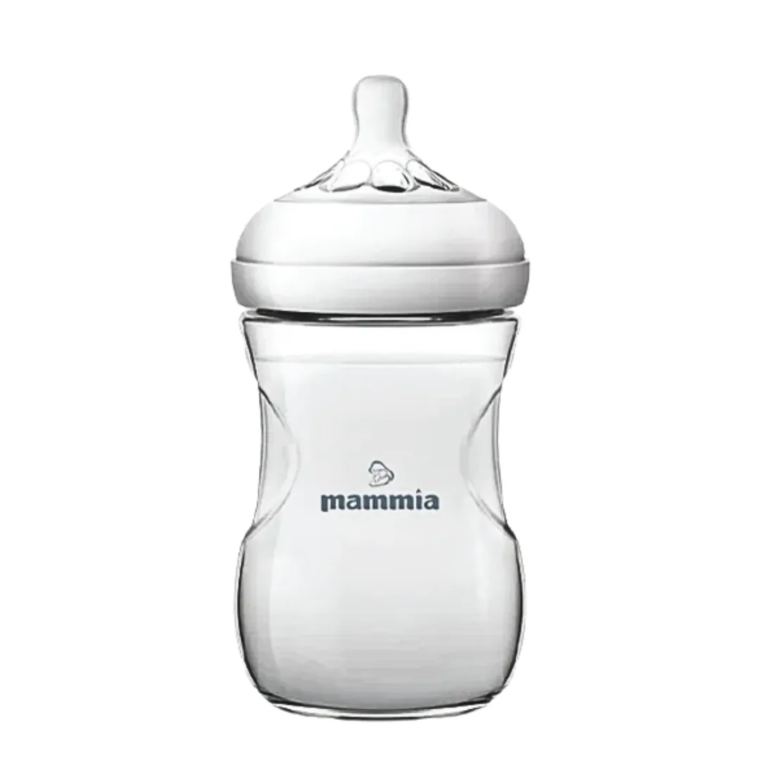 Mammia Biberon Natural Feeling 240ml Blanc