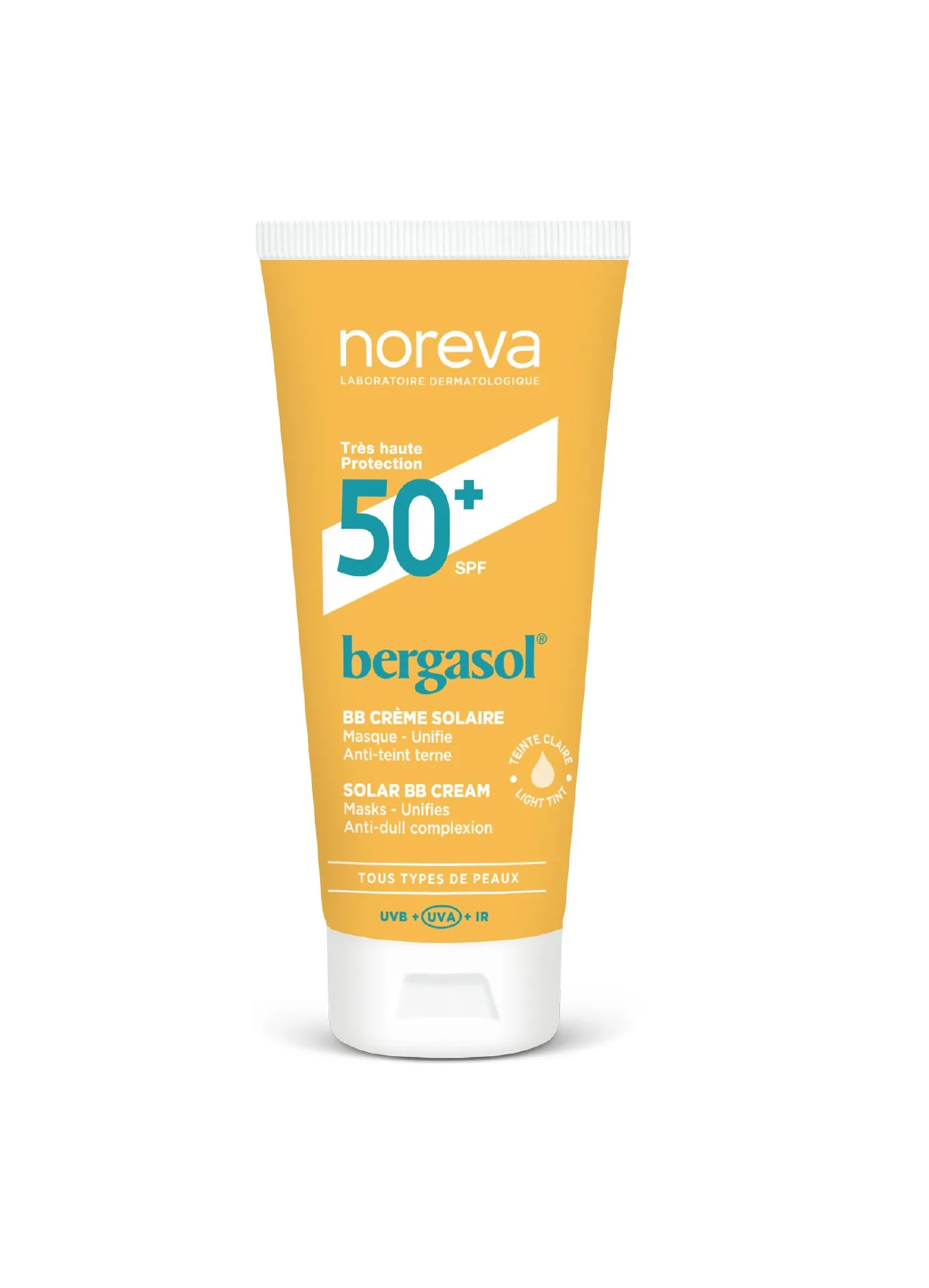 Noreva Bergasol BB Créme Solaire Spf 50+ Teinte claire 40ml