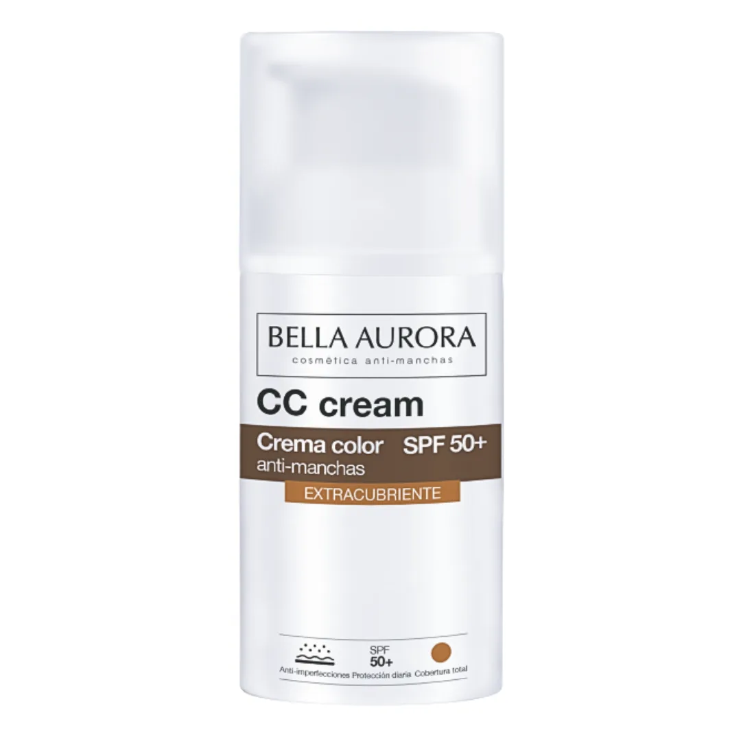 Bella Aurora CC Creme Anti-Taches Extra-Couvrante spf50+ 30ml
