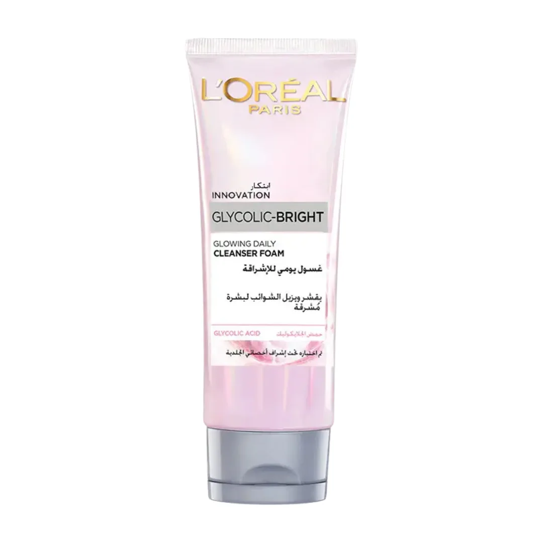 L’Oreal Paris Glycolic Bright Foam Cleanser 100ml