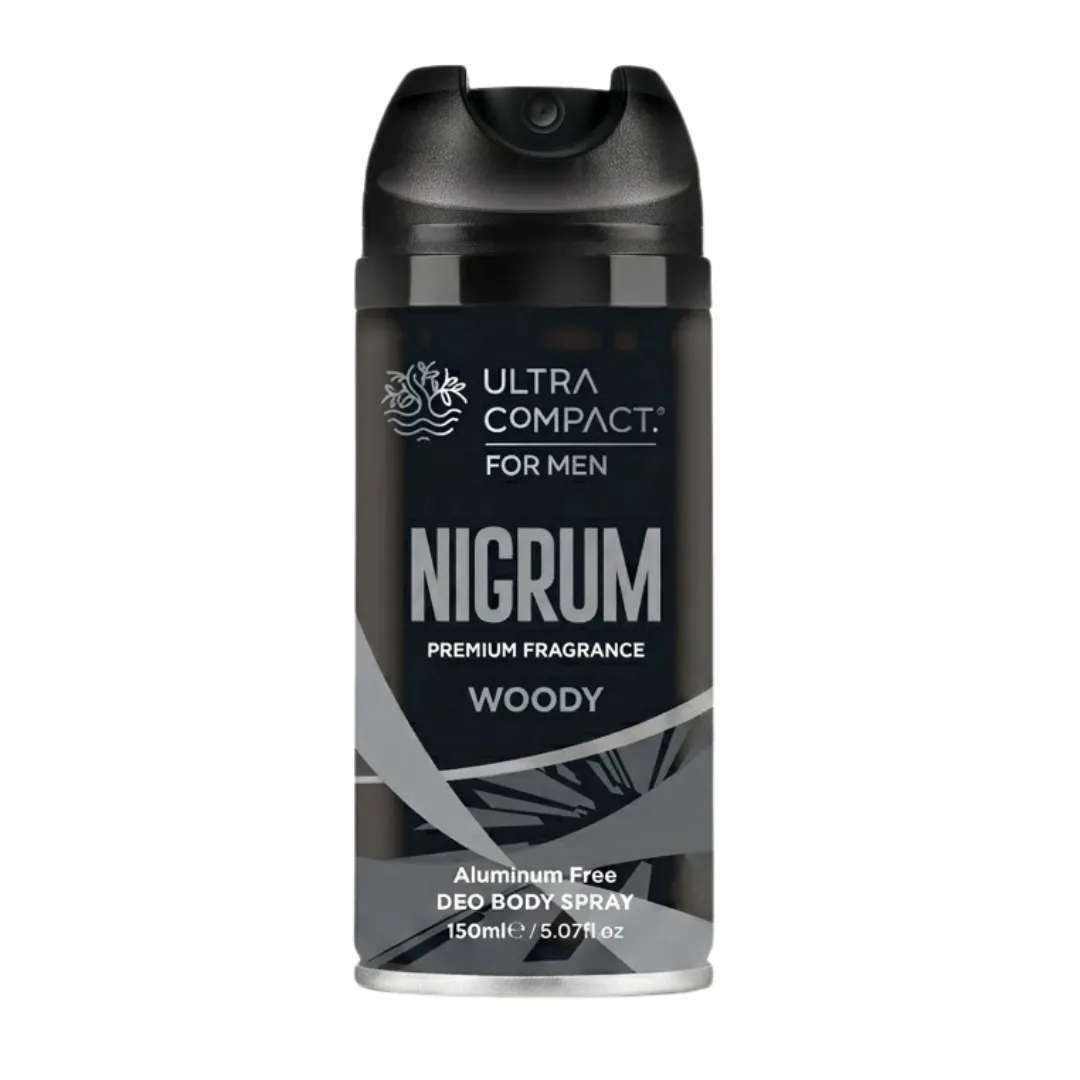Ultra Compact Deodorant Men Nigrum Spray 150ml
