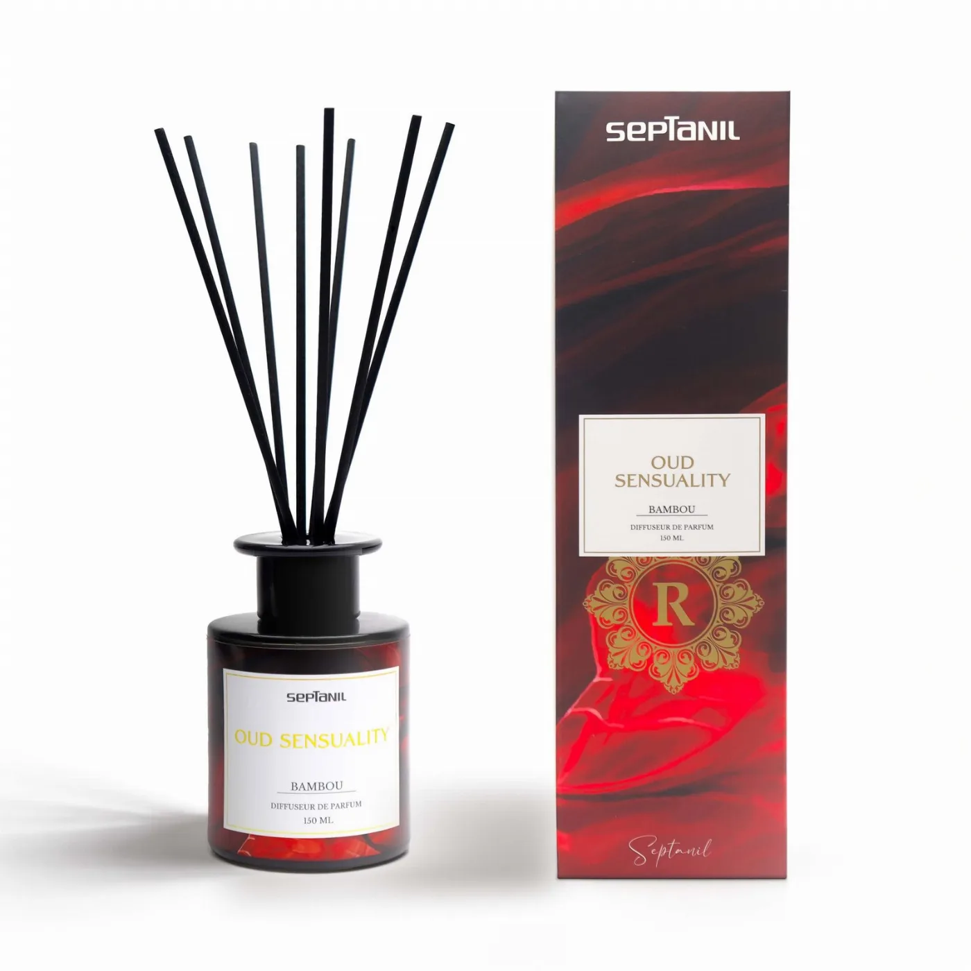 Septanil Diffuseur De Senteur En Bambou Oud Sensuality 150ml