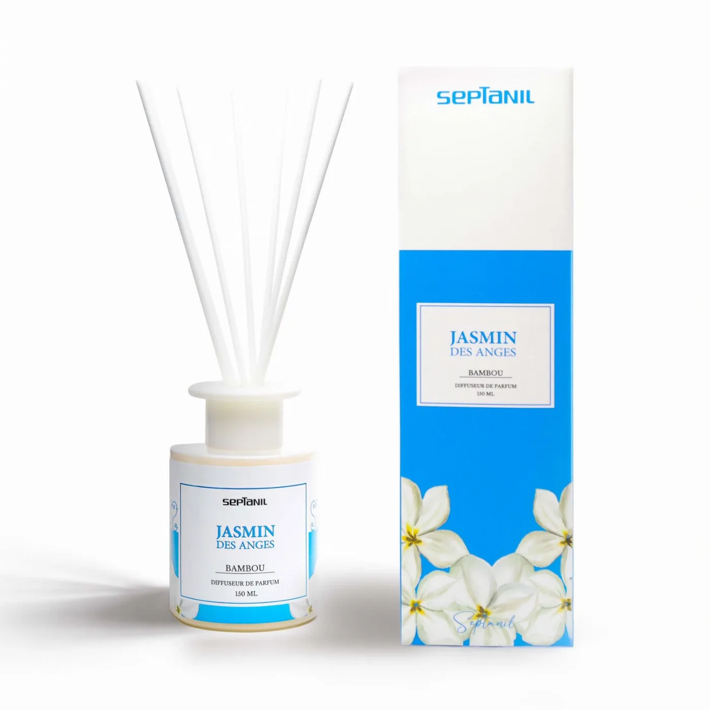Septanil Diffuseur De Senteur En Bambou Jasmin Machmoum 150ml