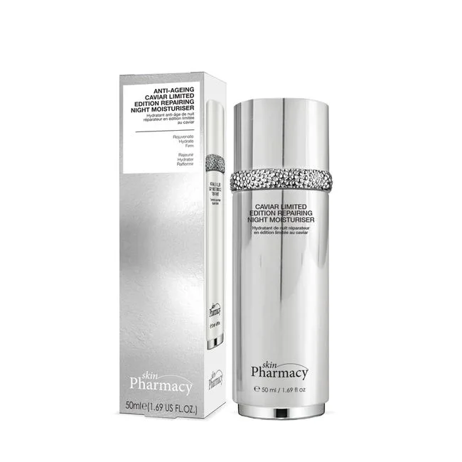 Crème de Nuit Réparatrice Anti-Âge au Caviar Édition Limitée 50 ml